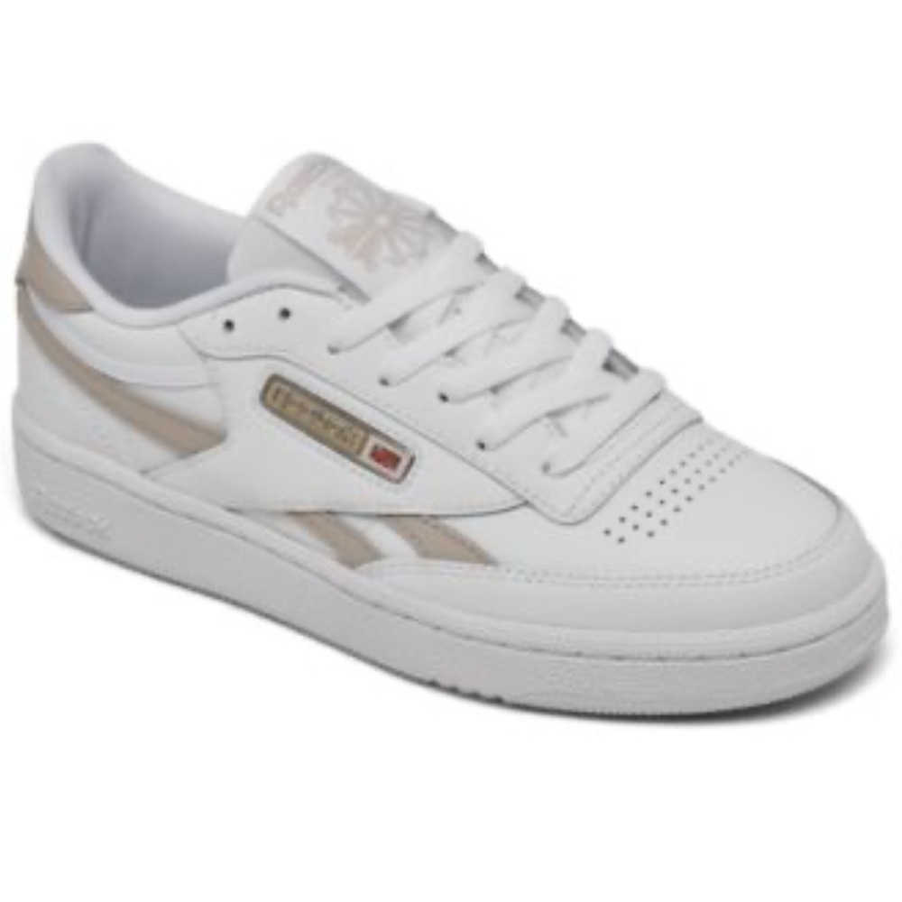 Reebok Classics White and Gray Sneakers